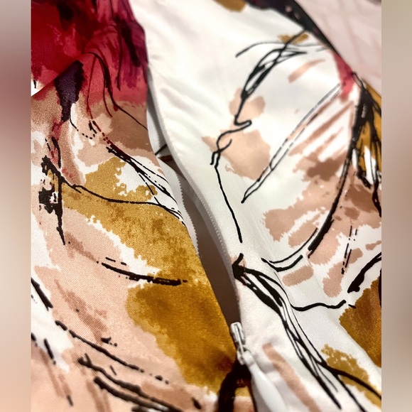 ✨❤️✨ LAUREN CONRAD Sleeveless V-Neck Dress - Fit & Flare with Hidden Zipper ✨❤️✨ - Picture 4 of 6